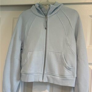 Lululemon Athletica Light Blue Bomber Jacket
